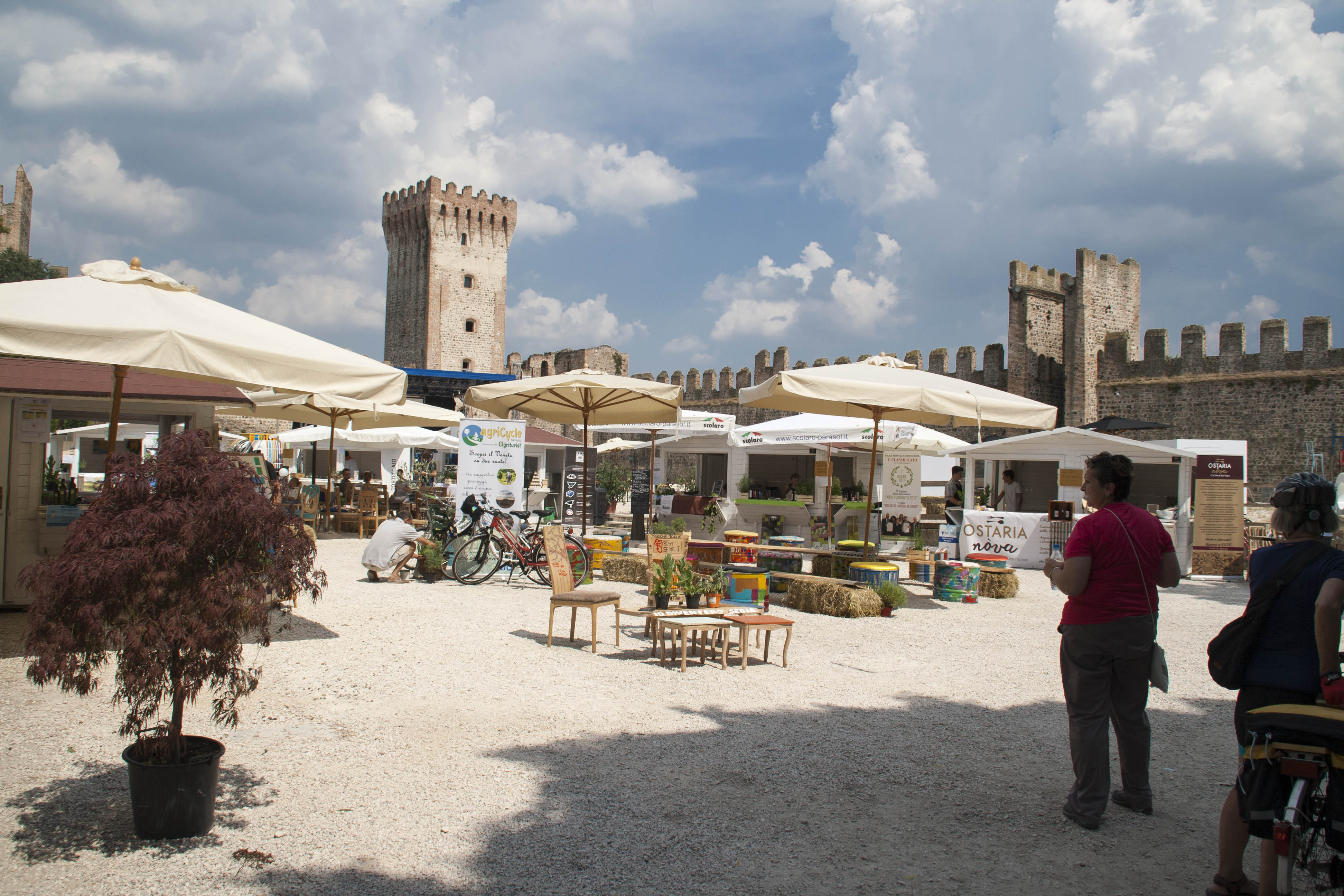 Este Castello particolare Festa della Basse ad Este