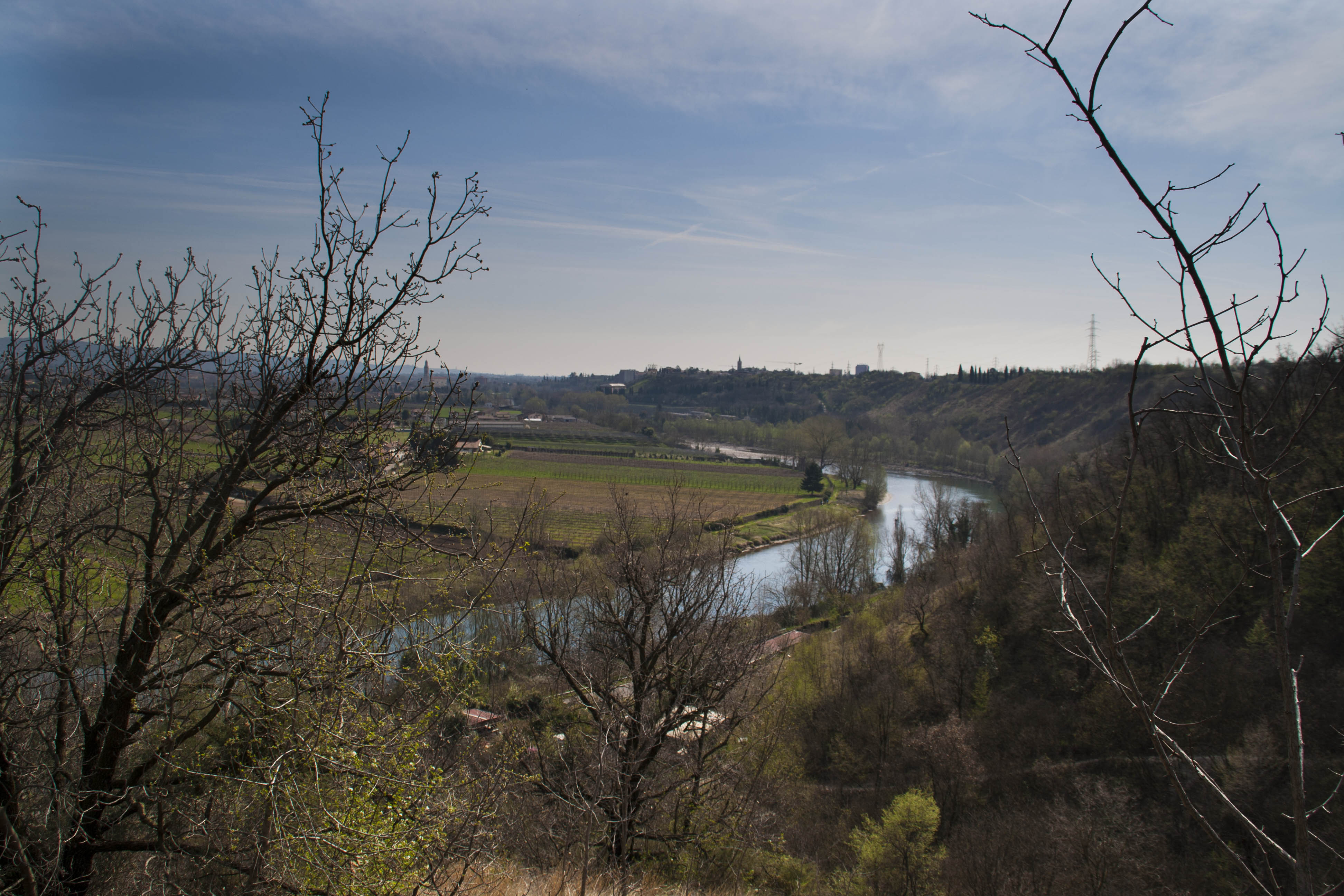 Bussolengo (Vr) Adige Panorama 