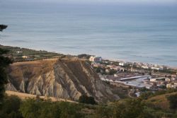 Montepagano (Te) Particolare Tramonto Mare 