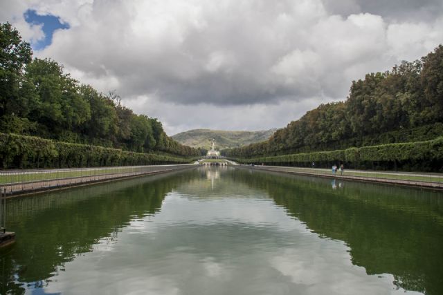 Caserta Reggia Giardini panorama 