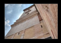 Verona Duomo HDR Particolare della torre del Duomo di Verona