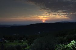 Verona Tramonto HDR Cielo Tramonto sulle colline veronesi