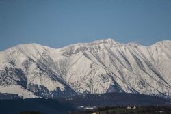 Verona Montagne Neve Il monte Baldo 