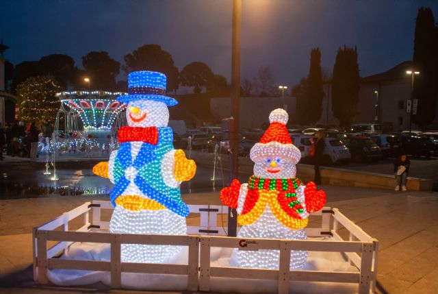 Peschiera Babbo Natale, Luci 