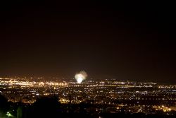 Verona Fuochi d'artificio Luci 