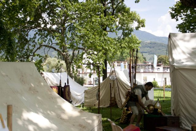 Riva del Garda Accampamento Romano ricostruzione 