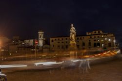 Firenze Statua Ponte Luci 