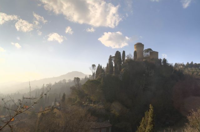 Brisighella Panorama Castello Luohi 