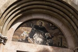 Bologna Chiesa Edificio Monumento Basilica di S. Domenico Particolare della facciata