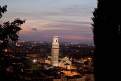 Verona Tramonto Panorama Duomo 