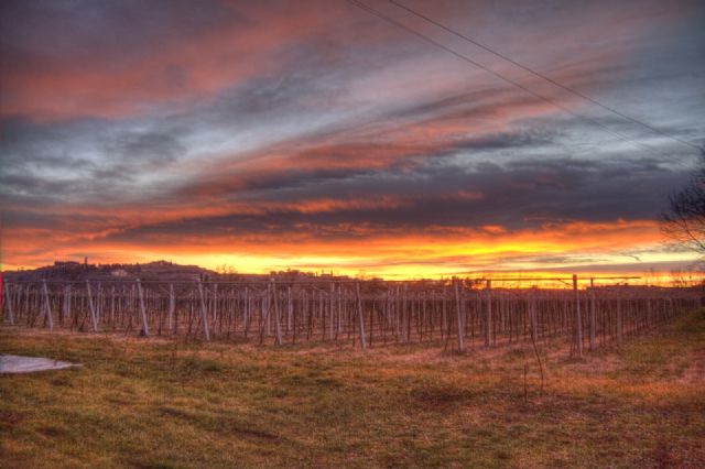 Valpolicella Tramonto Panorama HDR 