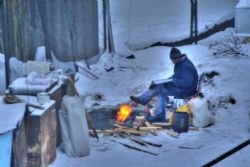 Dnipropetrovsk Ucraina Neve Barbone 