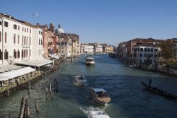 Venezia Canal Grande Barche 