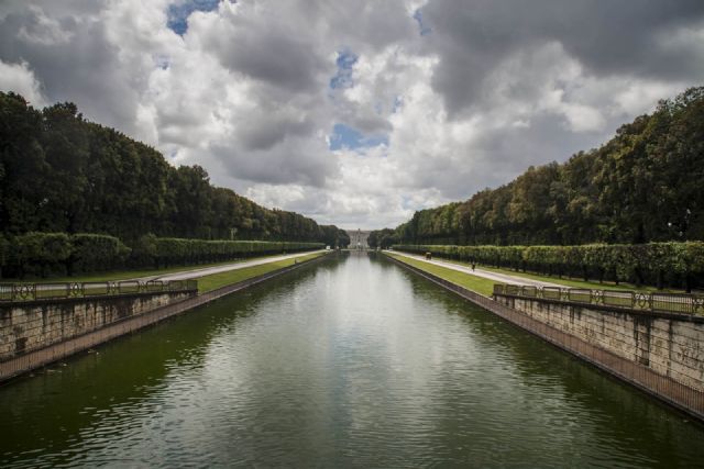 Caserta Reggia Giardini panorama 