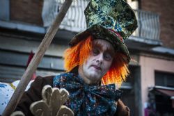 Comacchio Carnevale Canali Maschere Particolare 