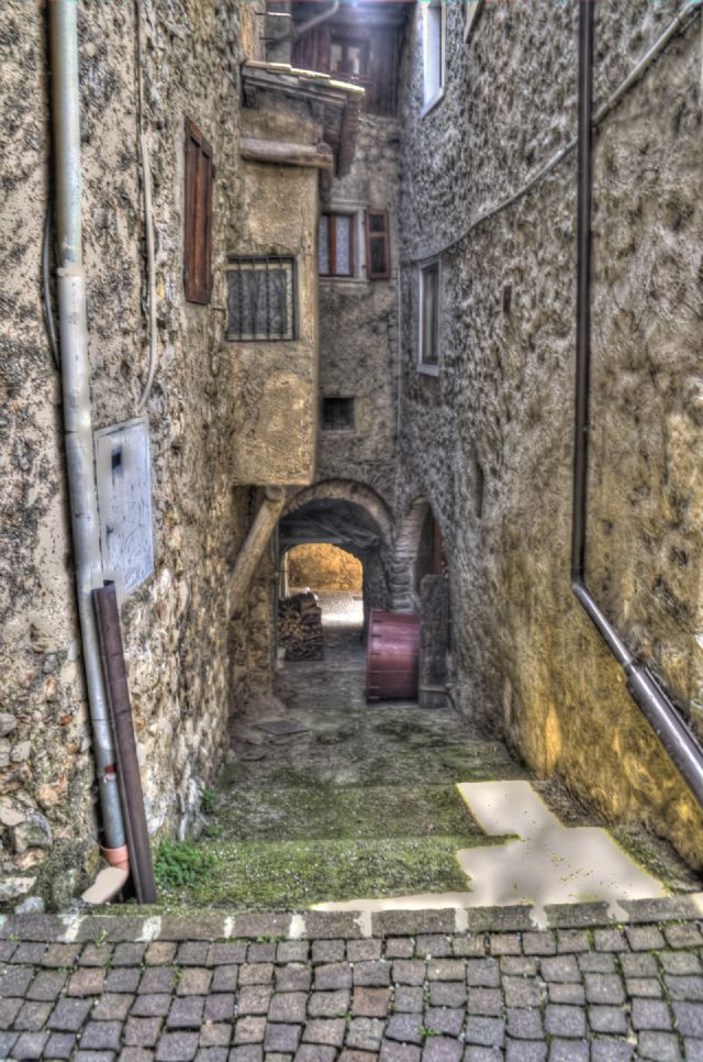 Tenno Monumento Edificio Borgo HDR 