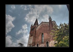 Verona San Fermo HDR Chiesa di San Fermo