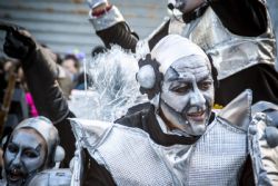 Comacchio Carnevale Canali Maschere Particolare 