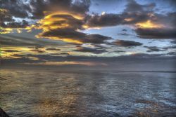 Marina di Ravenna Mare Tramonto Cielo HDR 