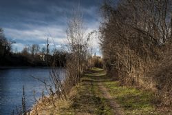 Settimo (Vr) Adige Fiume Percorso lungo Adige da Parona a Pescantina