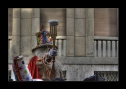 Verona HDR Papà del Gnocco Carnevale Papà del Gnocca al carnevale di Verona