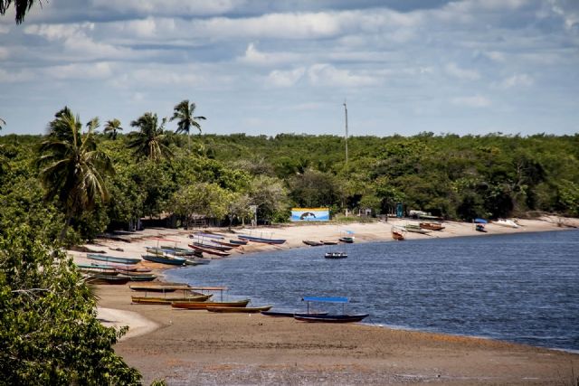 Brasile Mare Natura Panorama Barche 