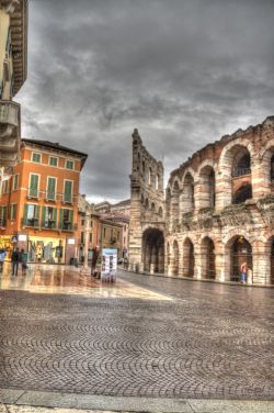 Verona HDR Arena Monumento Edificio 