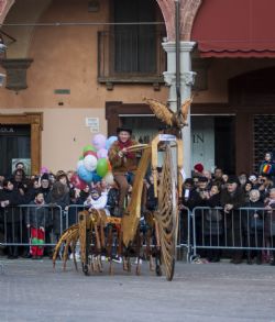 Imola Carnevale fantaveicoli maschera 