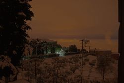 Verona HDR Neve Nebbia 