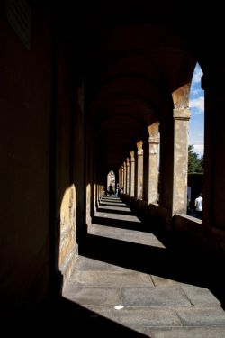 Bologna San Luca Particolare Edificio Porticato di San Luca