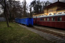 Dnipropetrovsk Ucraina Treni HDR  