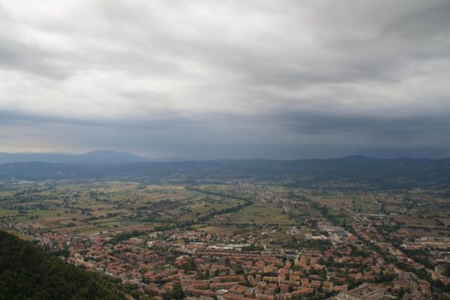 Gubbio Panorama Funivia 