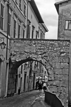 Spoleto Umbria B/N 