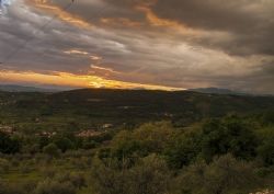 Verona Tramonto Natura Sole Cielo Tramonto sulle colline Veronesi