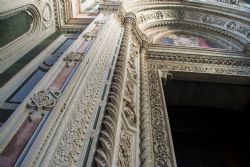 Firenze Duomo Edifici Monumenti Particolare 