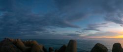 Marina di Ravenna Mare Tramonto Cielo Panorama 