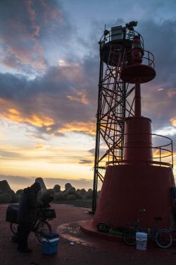 Marina di Ravenna Mare Tramonto Cielo Faro 