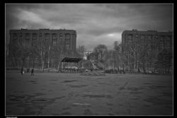 Dnipropetrovsk Ucraina Piazza B/N 