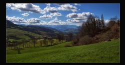 Zocca (Mo) Panorama Montagna HDR 