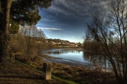 Parona (Vr) Adige Fiume HDR Percorso lungo Adige da Parona a Pescantina