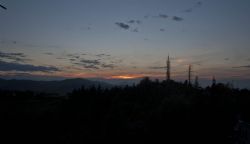 Bologna San Luca Monastero Colline Tramonto 