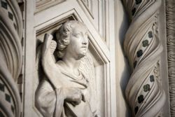 Firenze Duomo Edifici Monumenti Particolare 