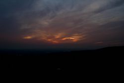 Verona Cielo Nuvole Tramonto sulle colline veronesi