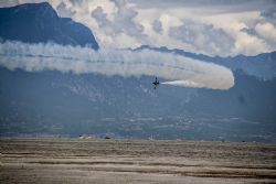 Peschiera del Garda (Vr) Aerei Lago di Garda Mb339 Frecce tricolore agosto 2015