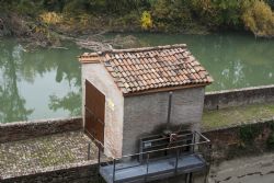 Bologna Casalecchio di Reno Particolare Strada 