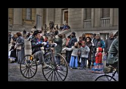 Verona Carnevale Verona Biciclette HDR Biciclette al Carnevale di Verona