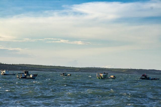 Brasile Mare Natura Panorama Barche 