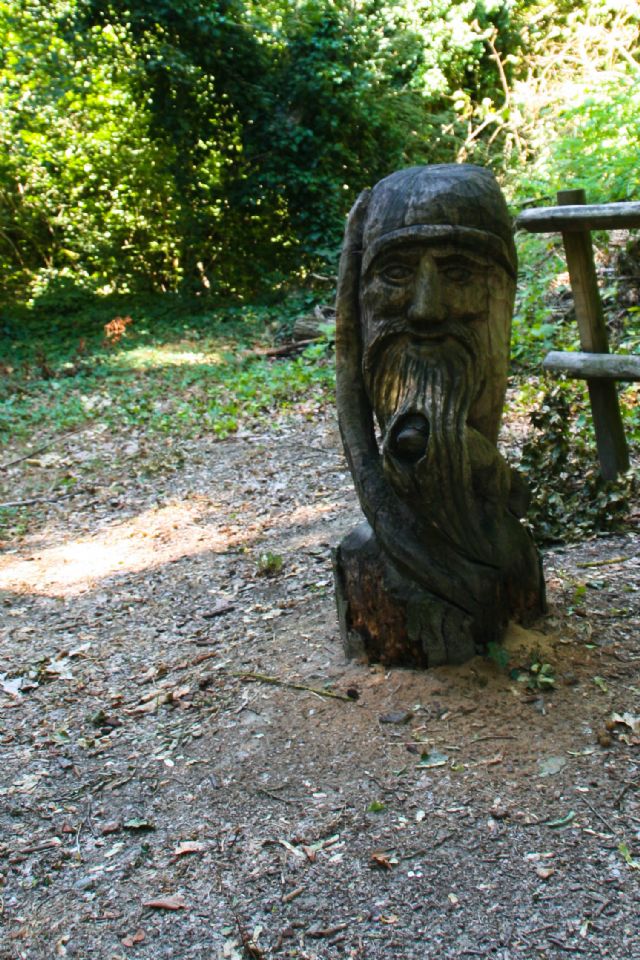 Ostiglia, Riserva Naturale Isola Boschina Statua 