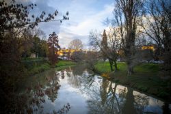 Padova Panorama Edifici Fiume 