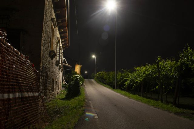 San Pietro in Cariano Strada notturna 